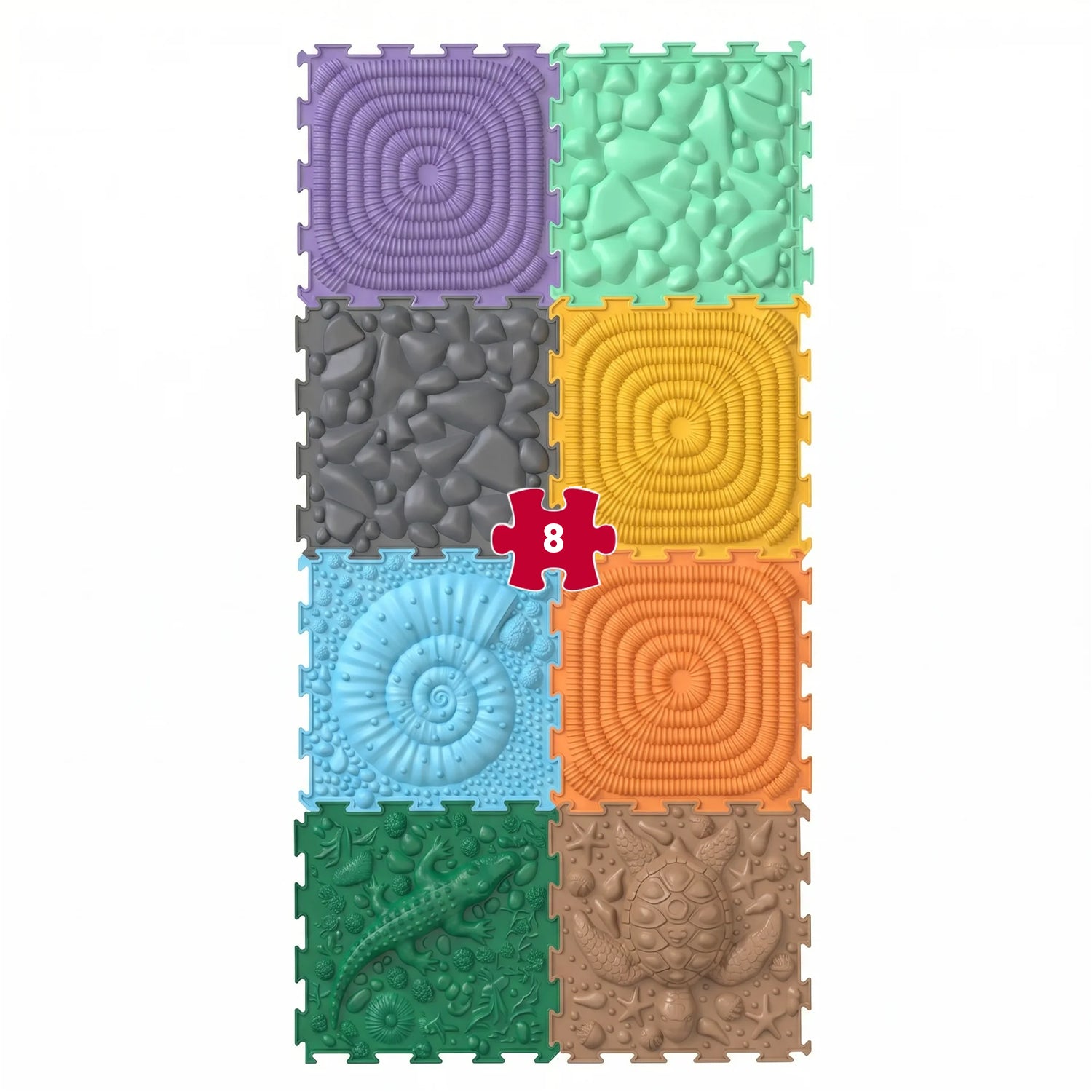 Orthoplay Sensorische Massage Puzzelmat