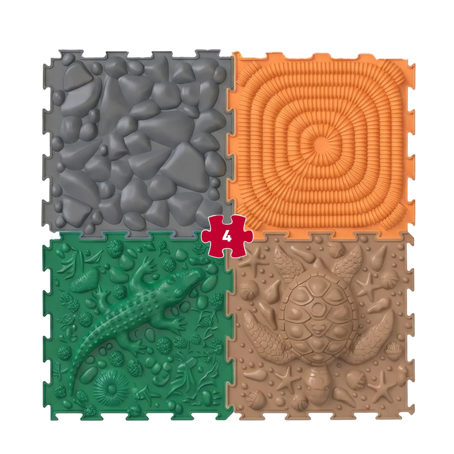 Orthoplay Sensorische Massage Puzzelmat