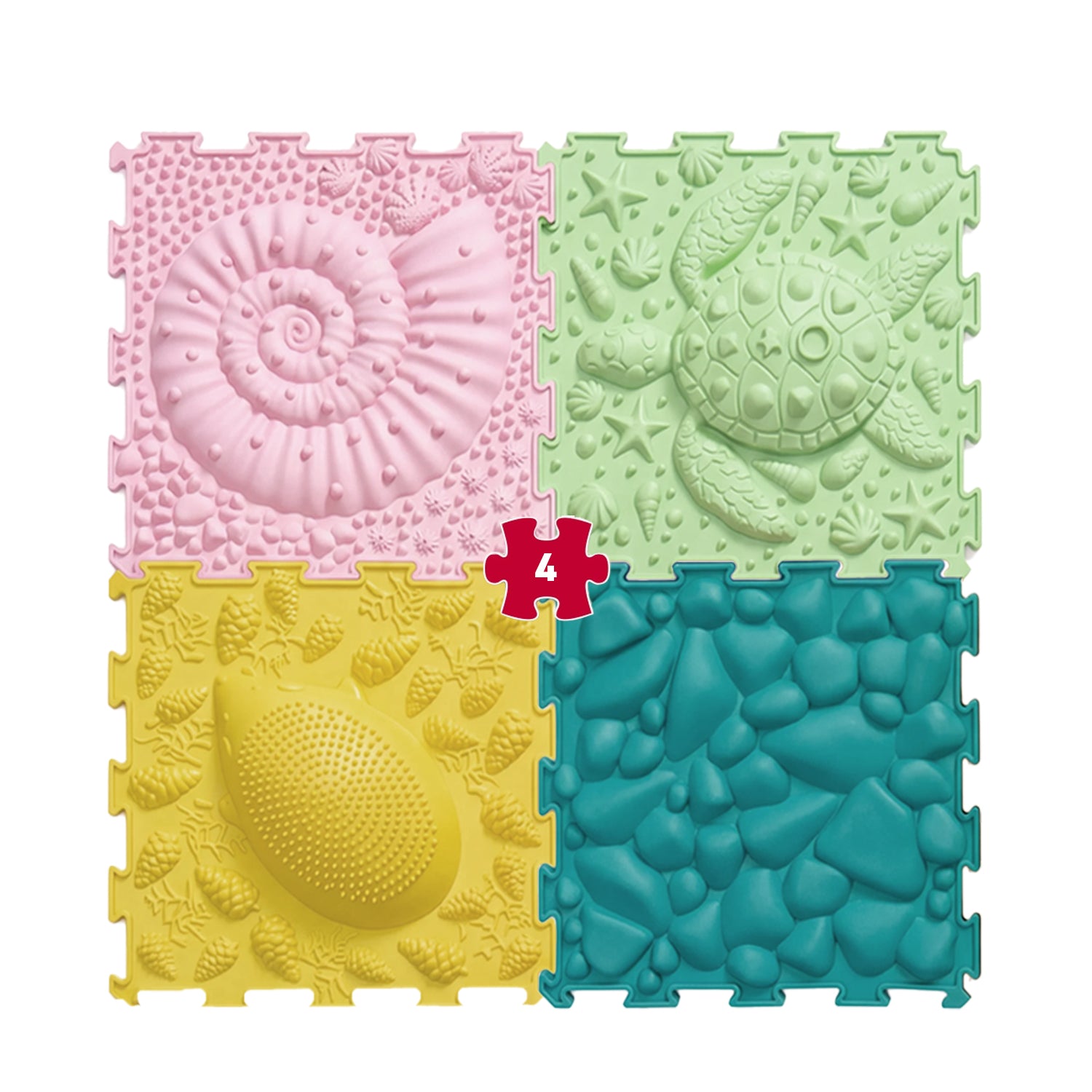 Orthoplay Sensorische Massage Puzzelmat
