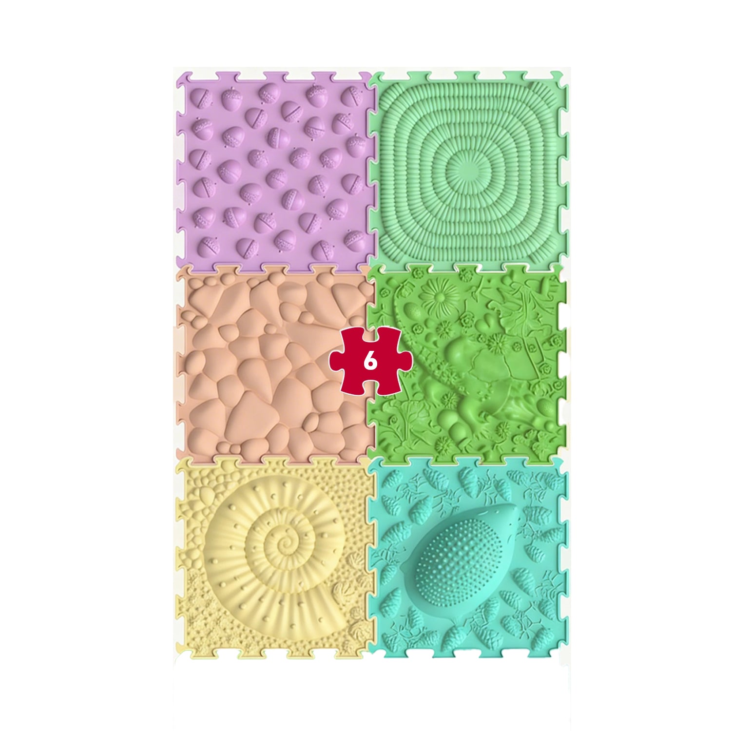 Orthoplay Sensorische Massage Puzzelmat