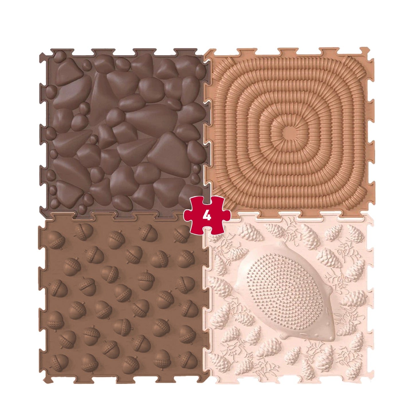 Orthoplay Sensorische Massage Puzzelmat