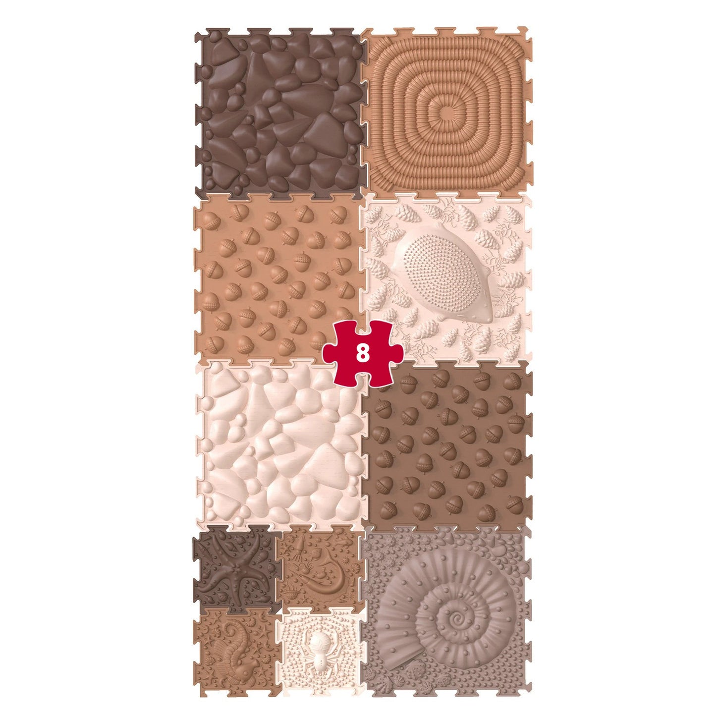 Orthoplay Sensorische Massage Puzzelmat