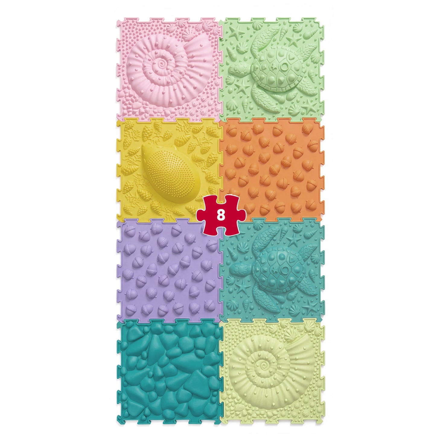 Orthoplay Sensorische Massage Puzzelmat